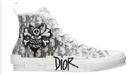 dior converse with skull|Dior high top oblique.